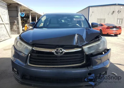 2015 Toyota Highlander Le из США, поврежденный, VIN 5TDBKRFH5FS156108